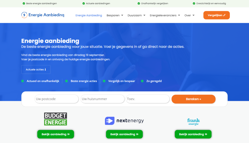 Energieaanbieding
